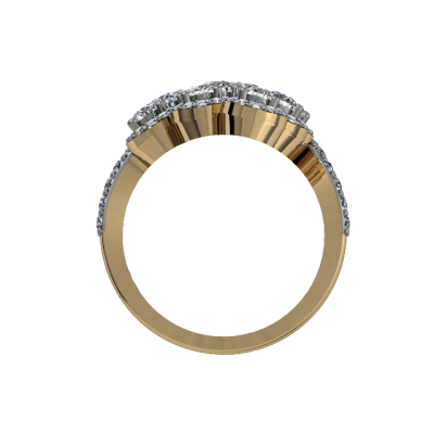Angelic Diamond Cocktail Ring